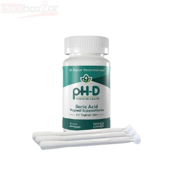 PH-D Feminine Health Boric Vaginal Suppositories In Pakistan