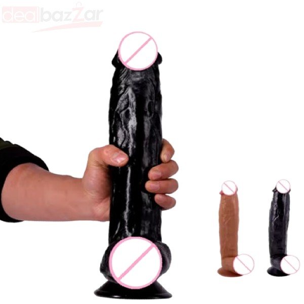 Black Dildo Sex Toy For Adults In Pakistan