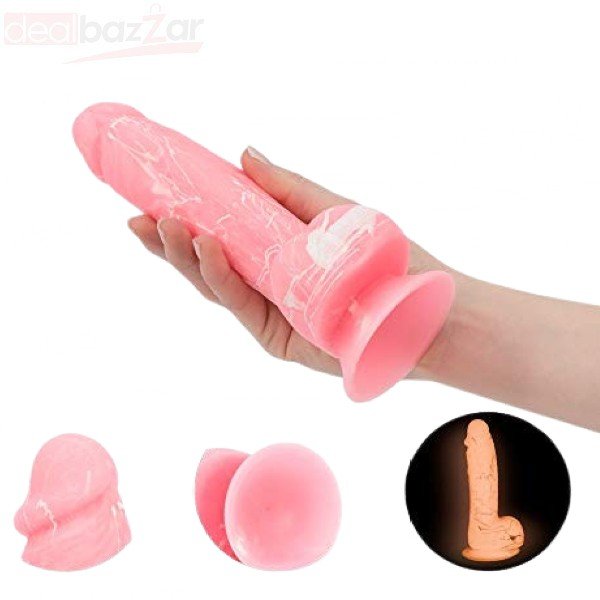 Pure Love 7 Inch Silicone Dildo with Suction Cup